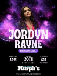 Jordyn Rayne @ Murphs Pub