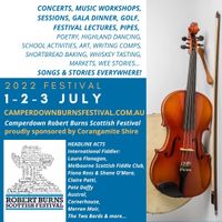 Camperdown Robert Burns Festival: Fiona Ross & Shane O'Mara