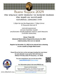 PBFSCO BURNS SUPPER 