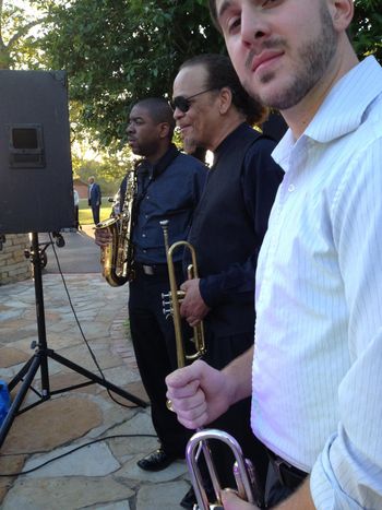 Full Horn Section for Wedding Reception
