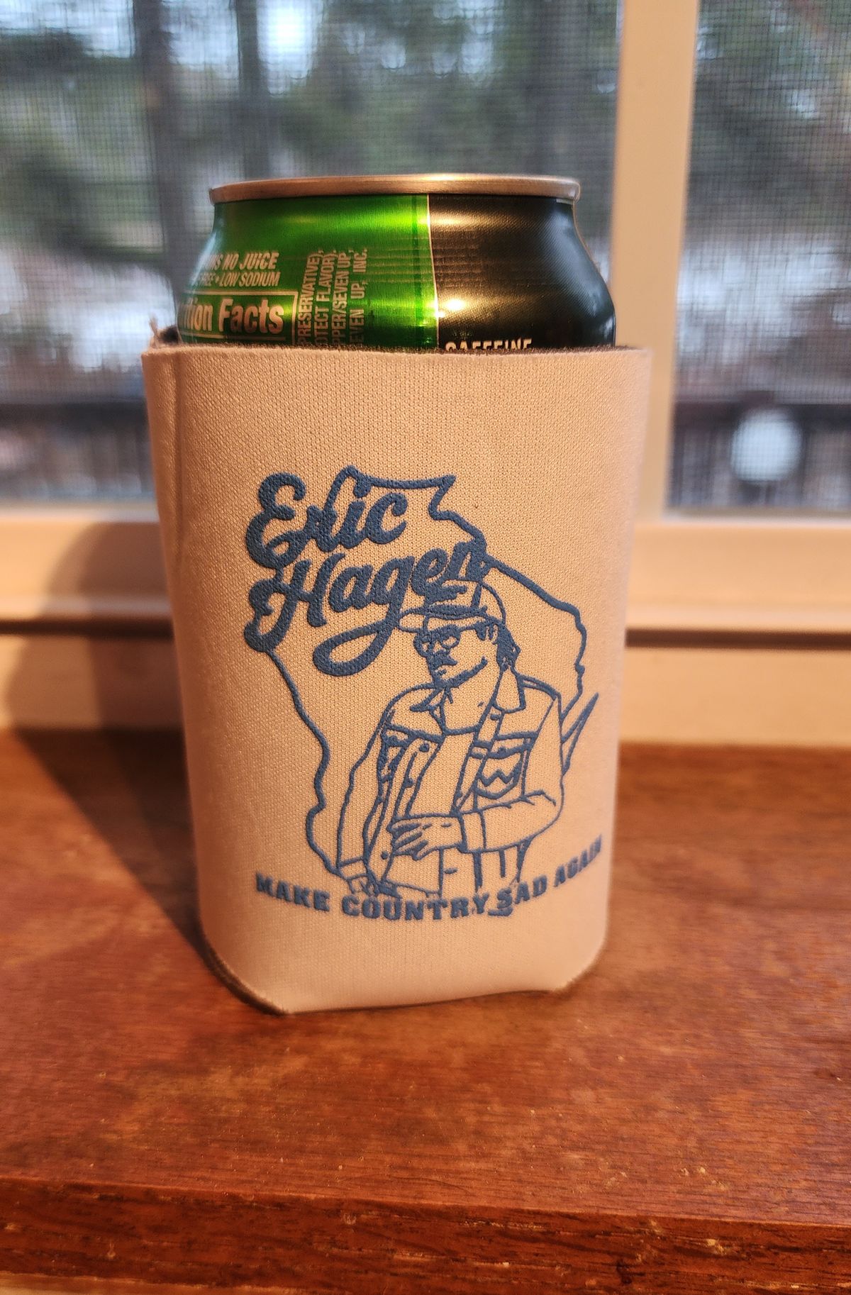 Eric Hagen - Make Country Sad Again Logo - Koozie (white)
