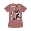 Big Dreamers - Heather Mauve V-Neck (SS)