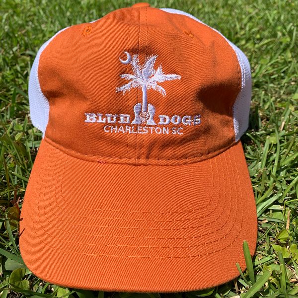 Blue Dogs Charleston Trucker Hat - Burnt Orange