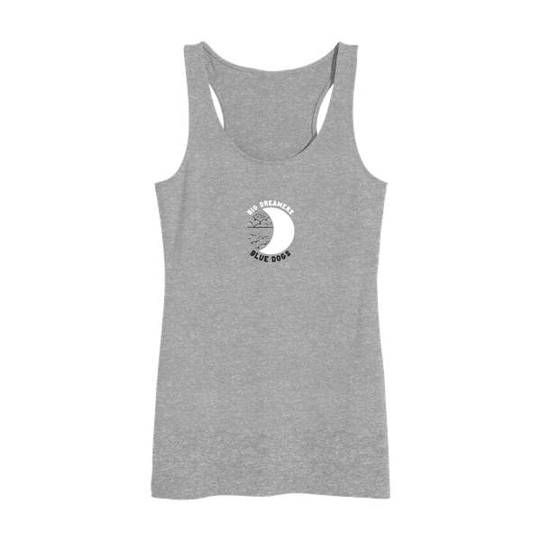 Big Dreamers Moon Tank - Heather Grey