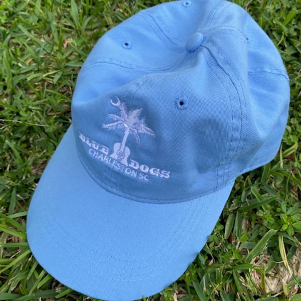Blue Dogs Charleston Golf Style Hat - Carolina Blue