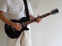 bd Mooney on lead guitar for Jordan Umbach