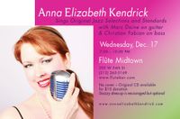 Anna Elizabeth Kendrick sings jazz/pop @ Flute Midtown