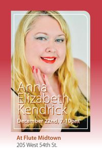 Anna Elizabeth Kendrick sings jazz/pop at Flute