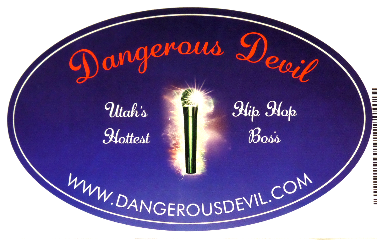 Dangerous Devil One Off Sticker