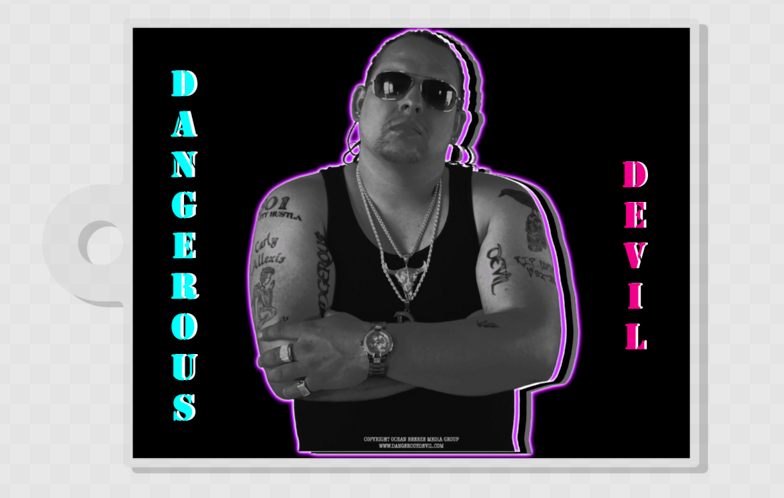 NEW! Dangerous Devil Limited Edition Keychain 
