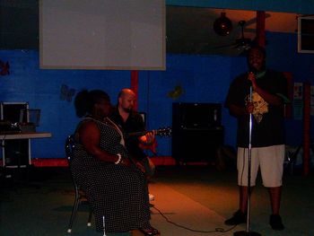 Ben and Nolan of T-Nebula performing for me the night of my release
