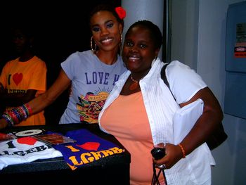 Songstress Algebra Blessett and I @ the Pantene Total You Tour!
