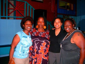 SISTAS at the release! Sistas Shayla, Tasliym, LaDonna, and I!
