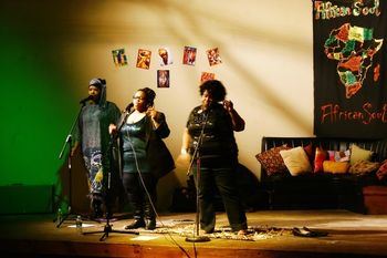 AFRICAN SOUL CD RELEASE 2.2.11 (TAALIBAH-who sang back up for us. DRENA & CELEST DIVINE)
