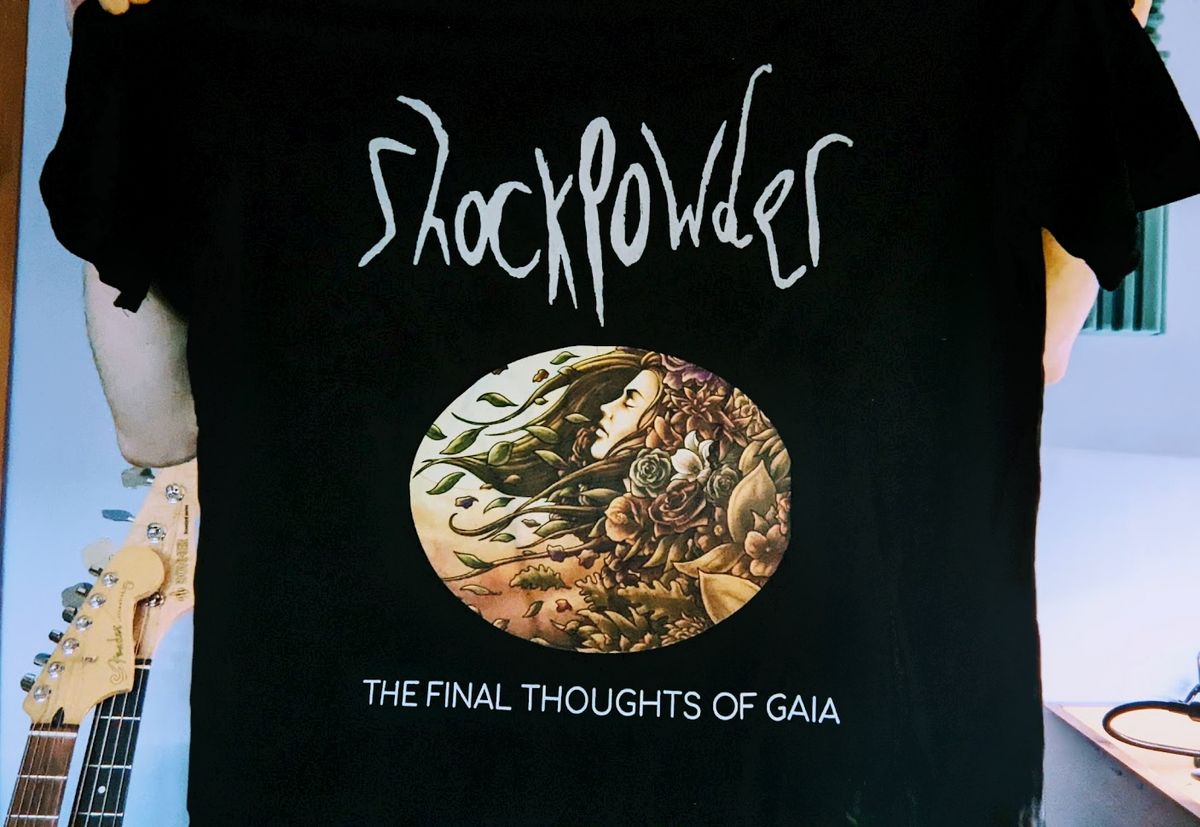 Shockpowder The Final Thoughts of Gaia T-shirt