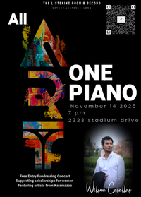 All Art, One Piano concert