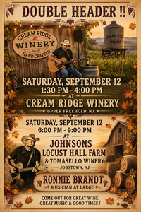 Johnsons Locust Hall Farm & Tomasello Winery Presents - Ronnie Brandt 