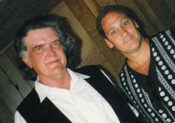 With Guy Clark in Tres Rios Texas Ronnie Brandt
