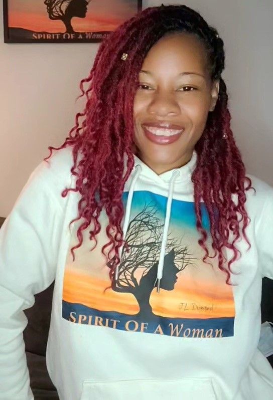Spirit Of A Woman Sweatshirt Hoodie - Off White