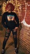Spirit Of A Woman Sweatshirt - Black