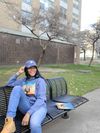 Spirit Of A Woman Sweatshirt Hoodie - Periwinkle