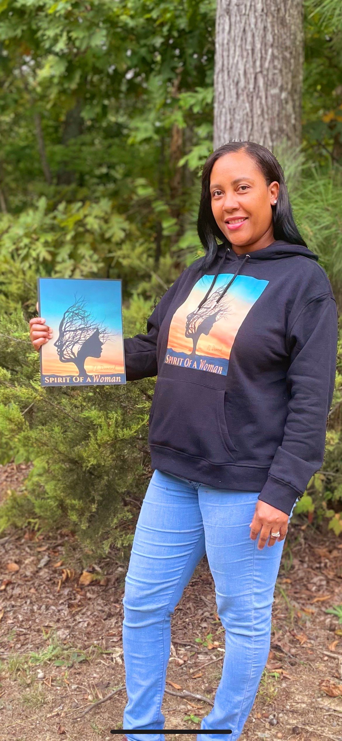 Spirit Of A Woman Book & Sweatshirt Hoodie Bundle