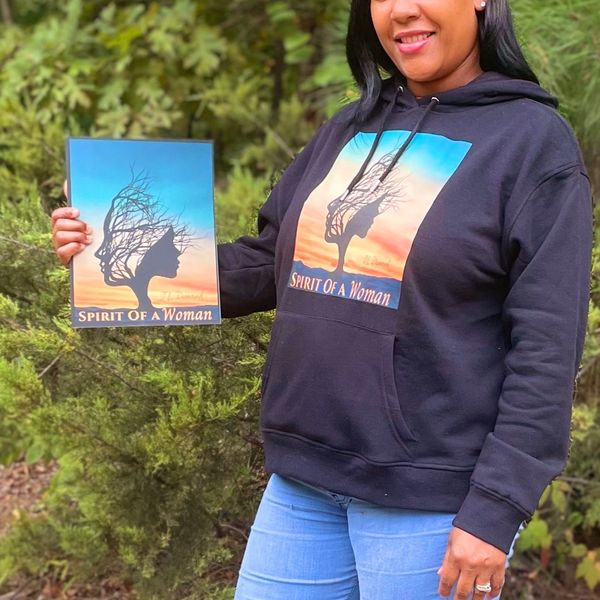 Spirit Of A Woman Book & Sweatshirt Hoodie Bundle
