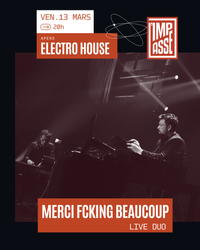 Merci Fcking Beaucoup Live duo