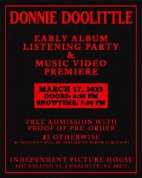 Early Album Listening Party & Music Video Premiere