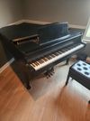 Rebuilt Kingston 4.8 ft baby grand / bench