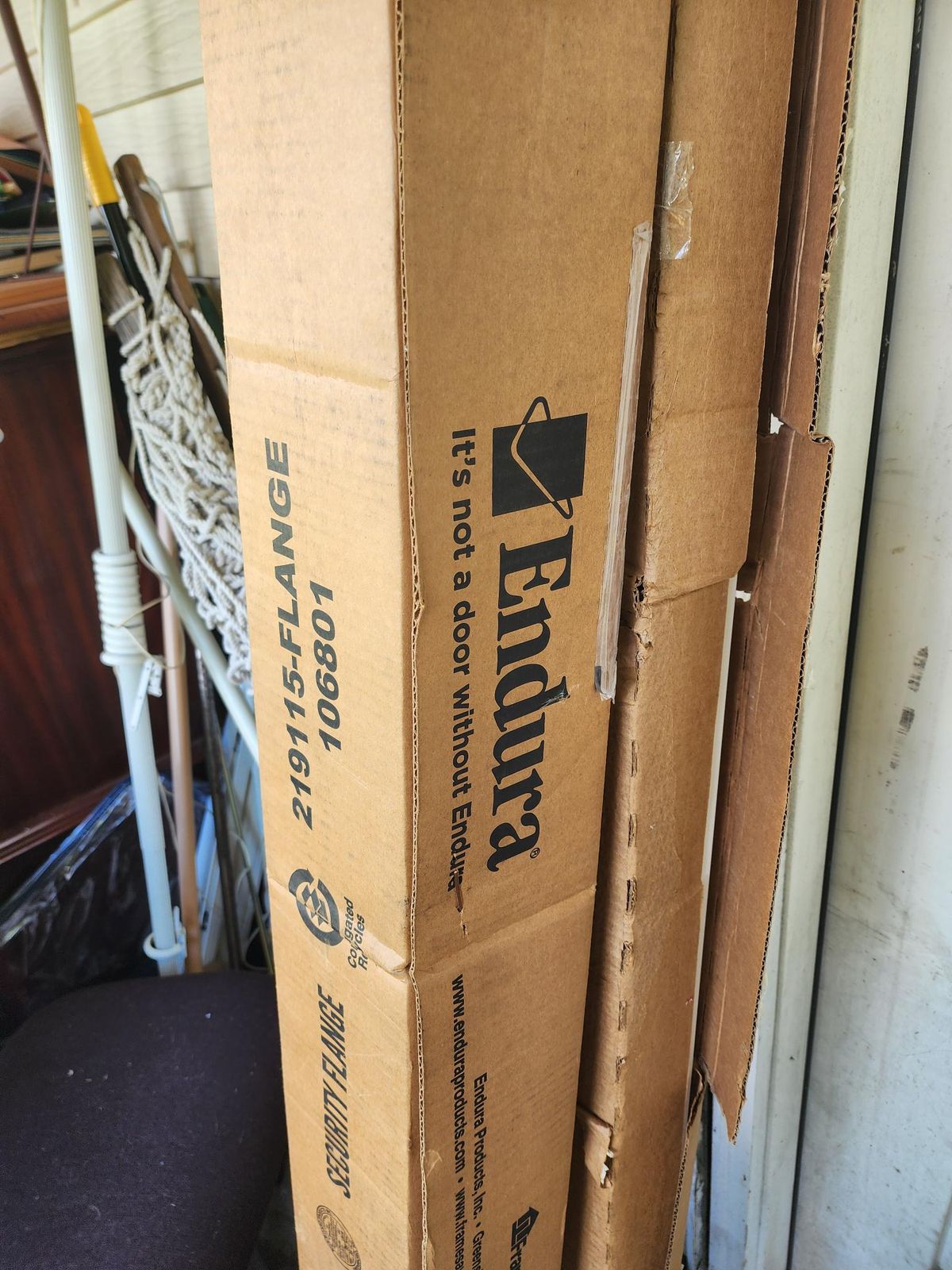 Security Door Flange New in Box