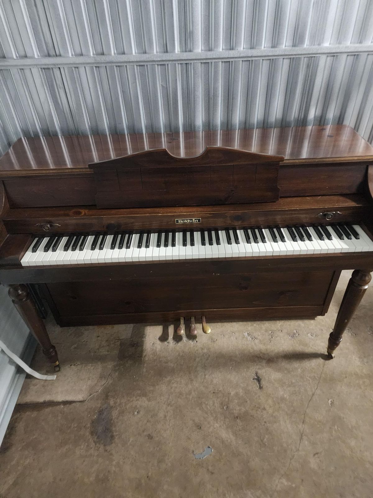 1976 Baldwin Acrosonic and Bench