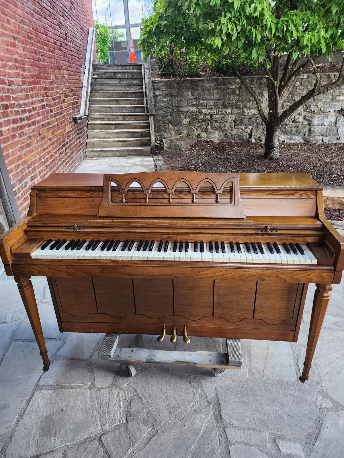 1978 Wurlitzer Spinet and Bench