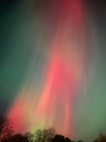 "The Universe Painting in the Night"
Northern Lights over St. Paul MN
Iphone 14
