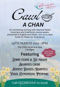 Wales Air Ambulance fundraiser at the Cliff Hotel