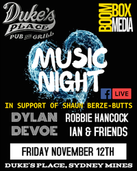 Music Night (In Support of Shaun Butts)