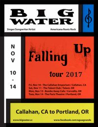 Big Water's Falling Up Tour