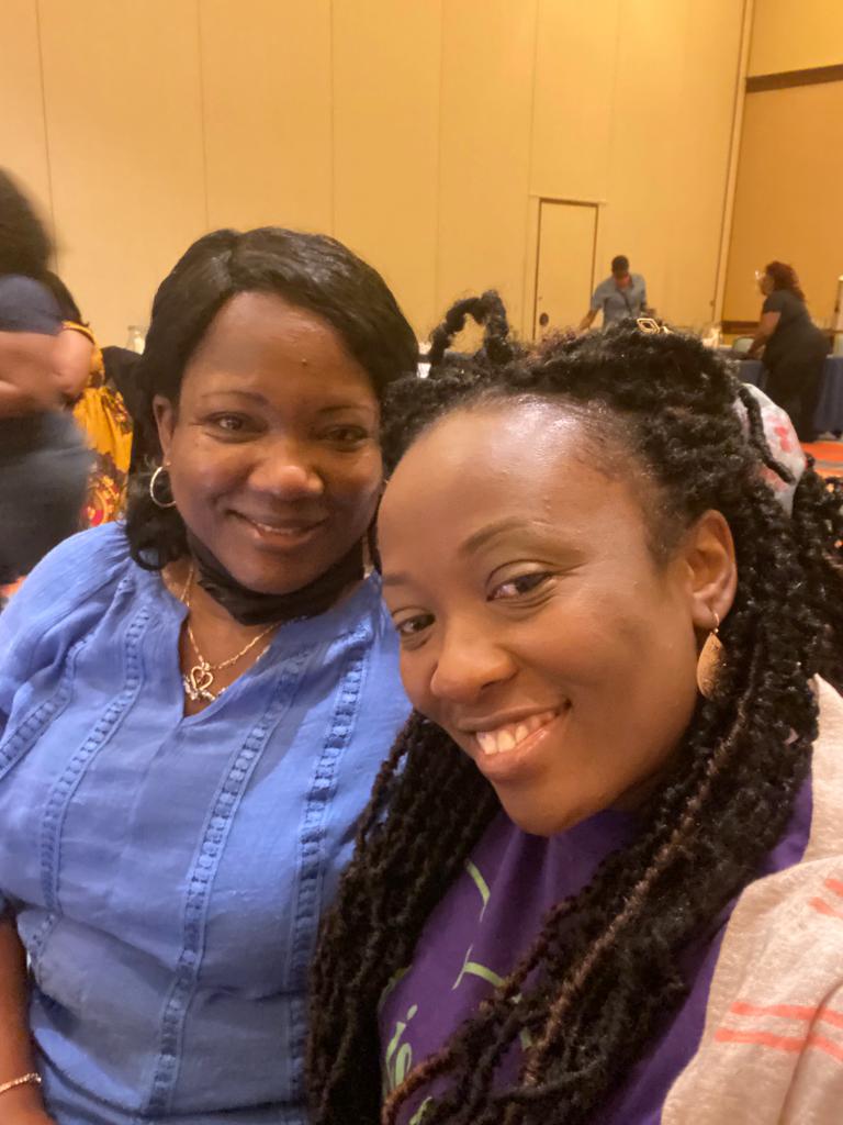 At the Women Conference AL, USA with Evangelist Latrice Ryan