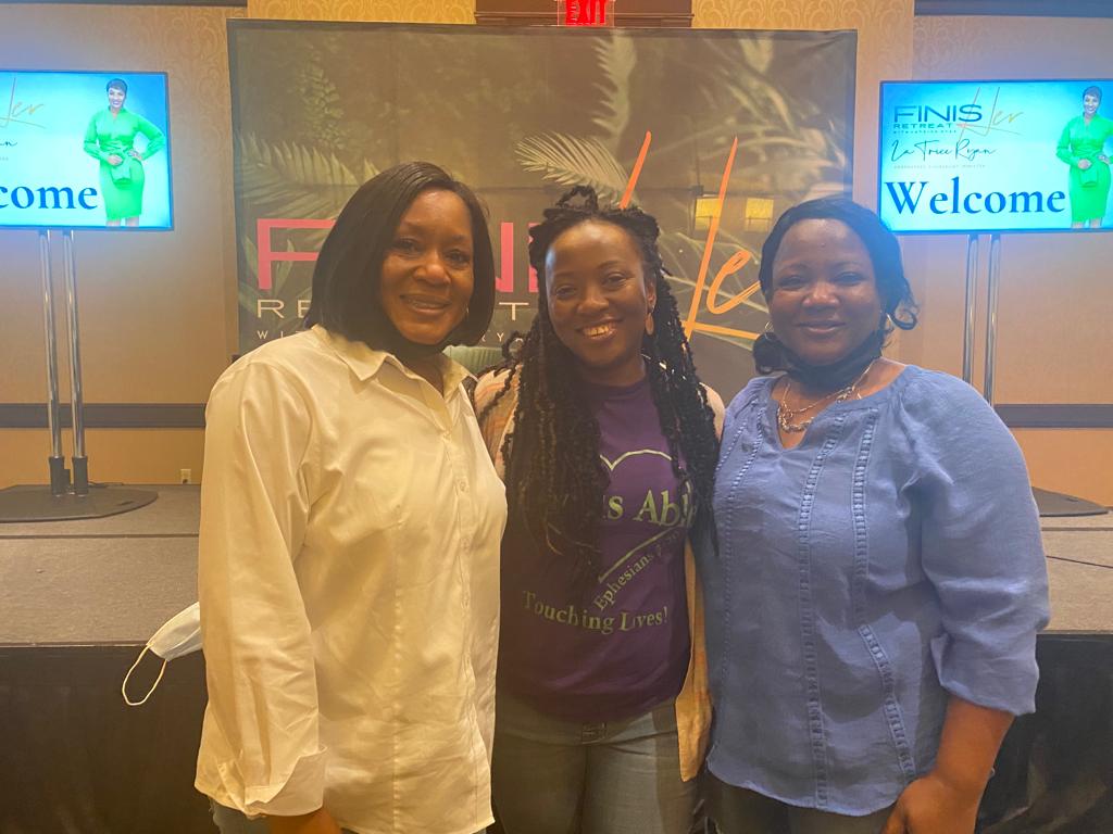 At the Women Conference AL, USA with Evangelist Latrice Ryan