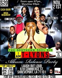 T-Lyons "The Southern Soul Kid" Album Release Party
