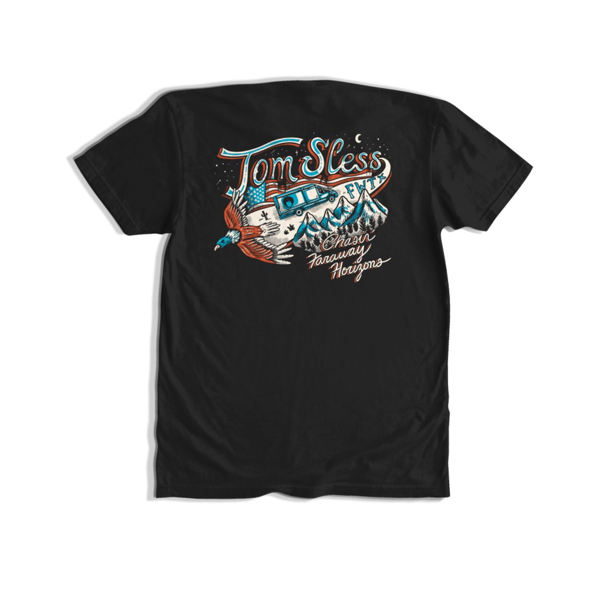 chasin' faraway horizons tee