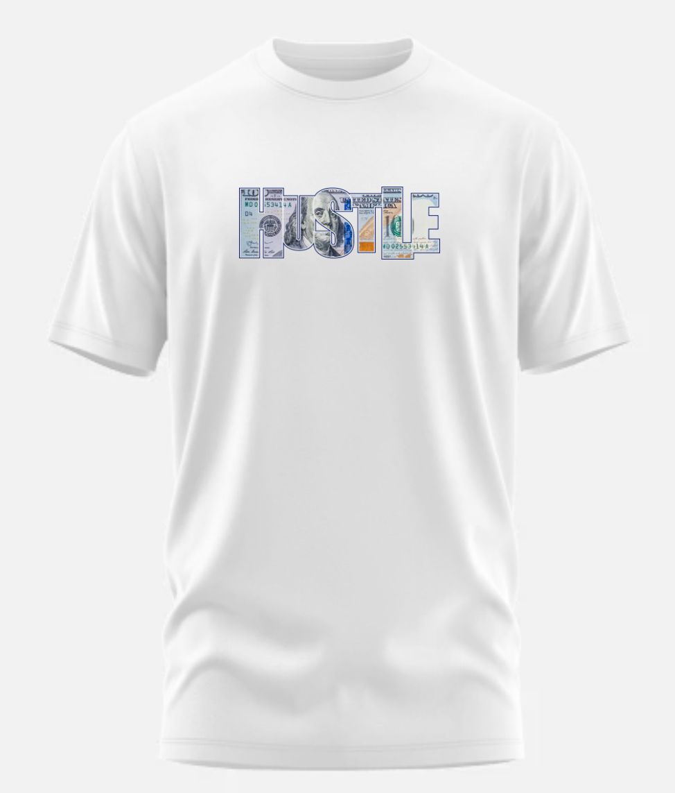 White Hustle T-shirt  