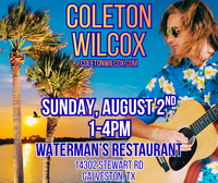 Coleton Wilcox on the Guitar @ Waterman's 