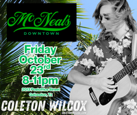 Coleton Wilcox on the Guitar @ McNeal's Downtown
