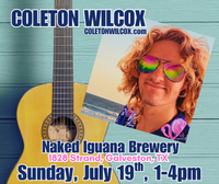 Coleton Wilcox on the Guitar @ Naked Iguana Brewery