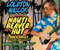 Coleton Wilcox on the Guitar @ Nauti Beaver Hut
