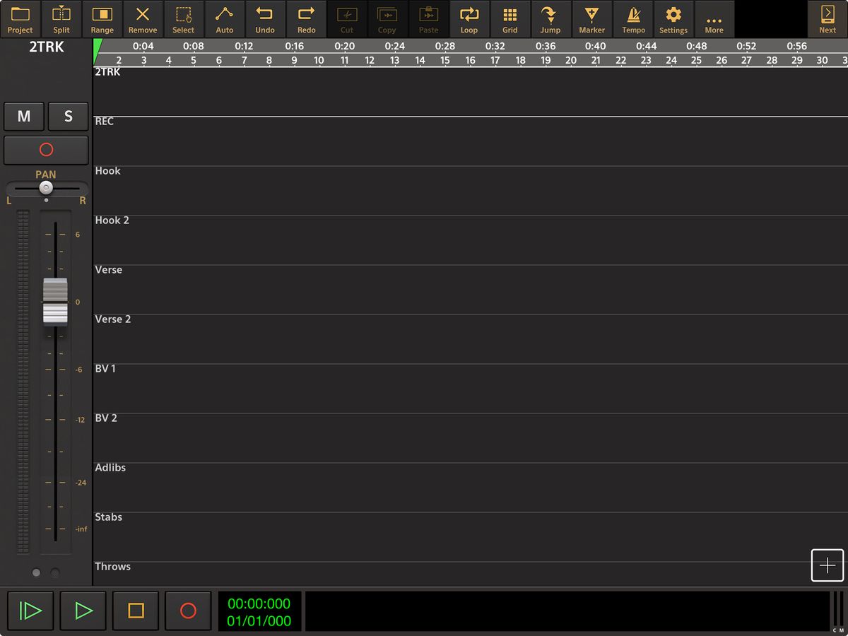 Mixing Template - AEM