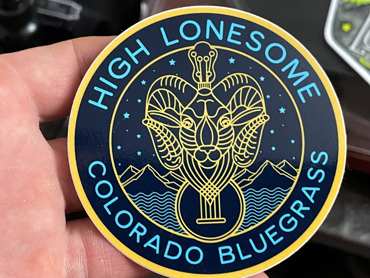 Big Horn Sheep HL Vinyl Sticker (2 pack)