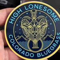 Big Horn Sheep HL Vinyl Sticker (2 pack)
