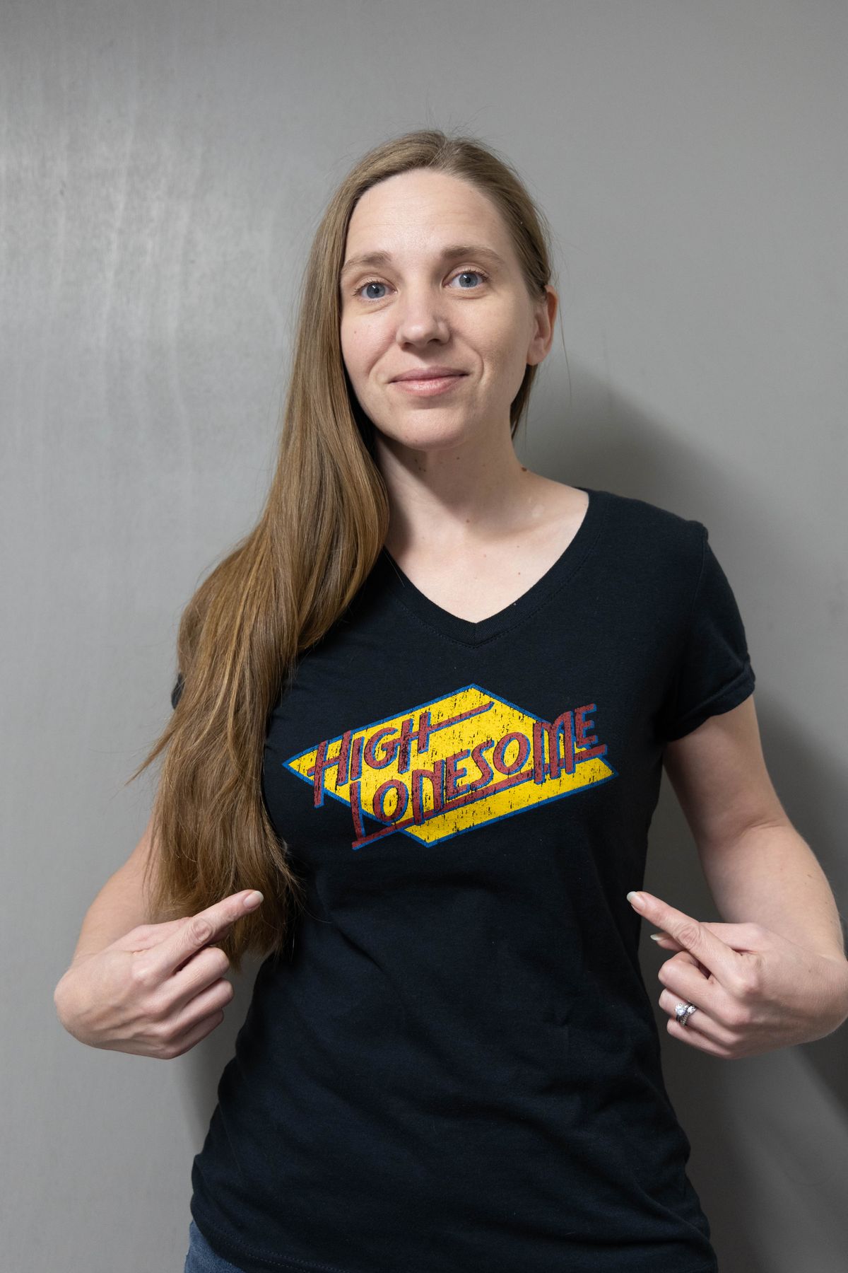 Retro Short Sleeve-Jet Black: V-Neck